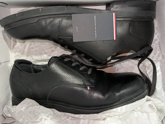 Zapatos Tommy Hilfiger Negros Talla 40