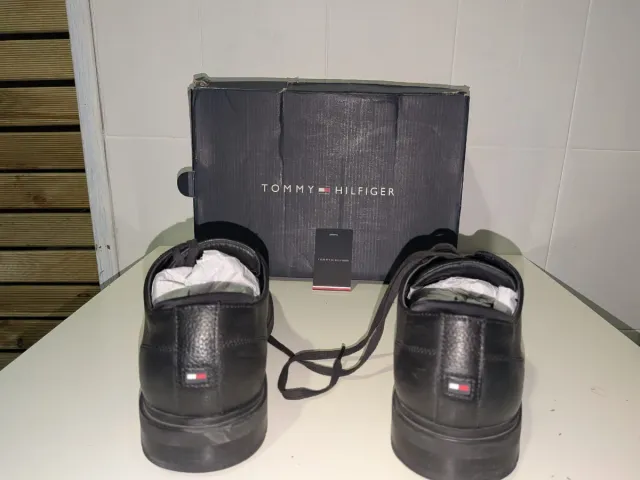 Zapatos Tommy Hilfiger Negros Talla 40