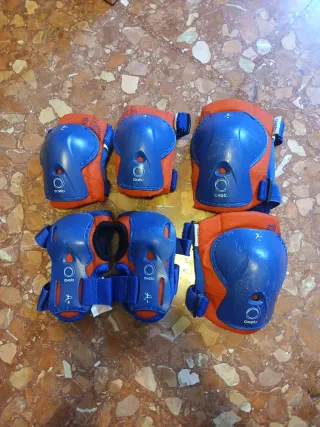 Kit protecciones Oxelo bici patinete patín