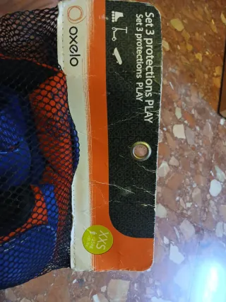 Kit protecciones Oxelo bici patinete patín