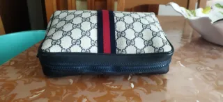 Necessaire Gucci vintage monogramma GG