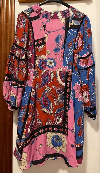 Vestido Sfera estampado patchwork talla M