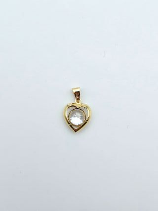 Colgante de Oro 18K, Corazón, 1gr, 1,5cm