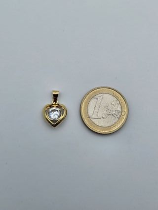 Colgante de Oro 18K, Corazón, 1gr, 1,5cm