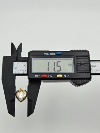 Colgante de Oro 18K, Corazón, 1gr, 1,5cm