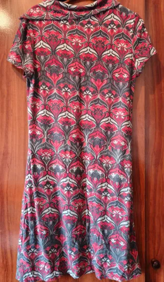 Vestido estampado multicolor