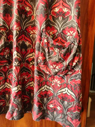 Vestido estampado multicolor