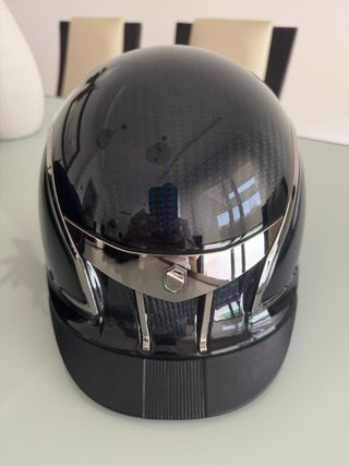 Casco equitación Samshield XJ carbono/azul
