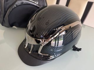 Casco equitación Samshield XJ carbono/azul