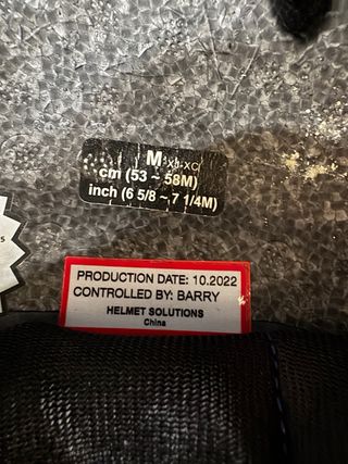 Casco equitación Samshield XJ carbono/azul