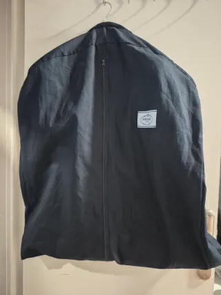 Porta abiti in cotone e appendiabiti Prada