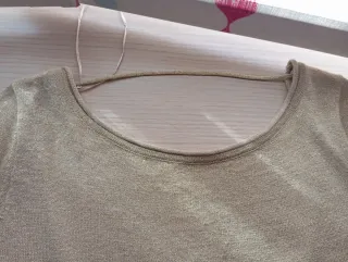 Jersey Stradivarius Dorado Talla M