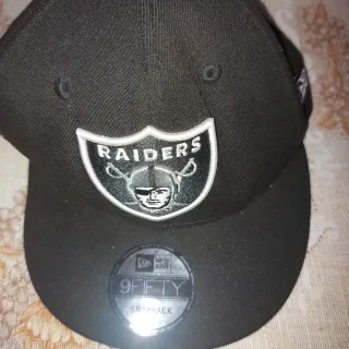 Gorra New Era Raiders Snapback Negra