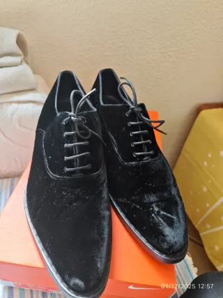 Sapatos Givenchy pretos veludo