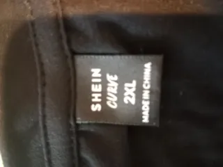 Camiseta Negra Talla XXXL Mujer