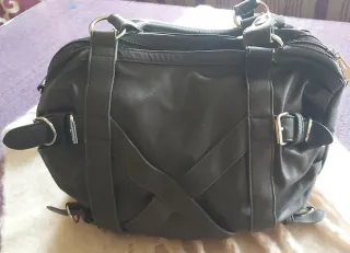 Conjunto Bolso,Botines y bufanda Marrón/Beig