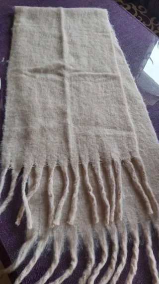 Conjunto Bolso,Botines y bufanda Marrón/Beig