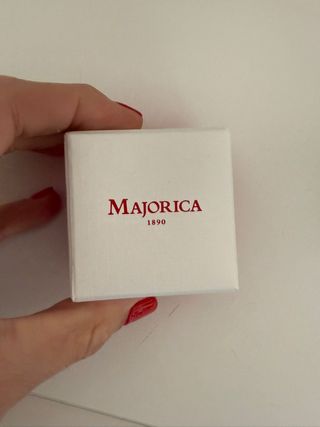 Pendientes Perla Majorica Beige/Rosa