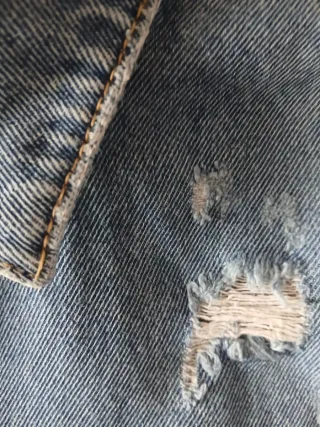 Pull&Bear Camisa Vaquera Talla S