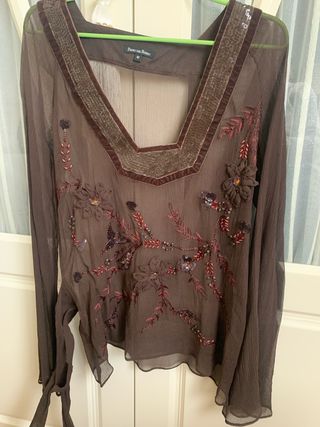 Blusa Pedro del Hierro fiesta talla 42