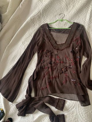 Blusa Pedro del Hierro fiesta talla 42