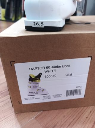 Botas Esquí Niños Head Raptor 60 Talla 26.5 T 40Jr
