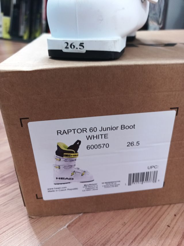 Stivali da sci per bambini Head Raptor 60 taglia 26.5 T 40Jr