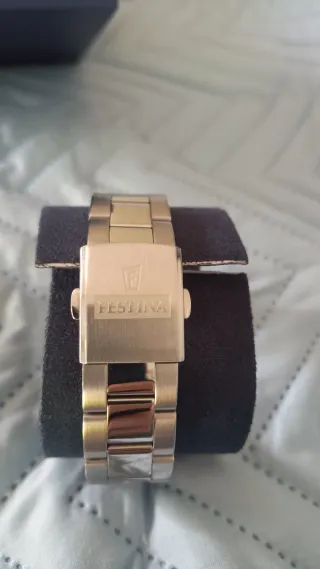 Orologio Cronografo Festina Nero/Oro