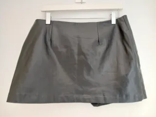 Minifalda Zara Talla M Negra