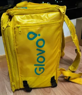 Mochila Glovo Amarilla