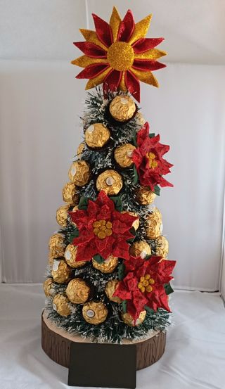 Árbol navidad bombones crocanti