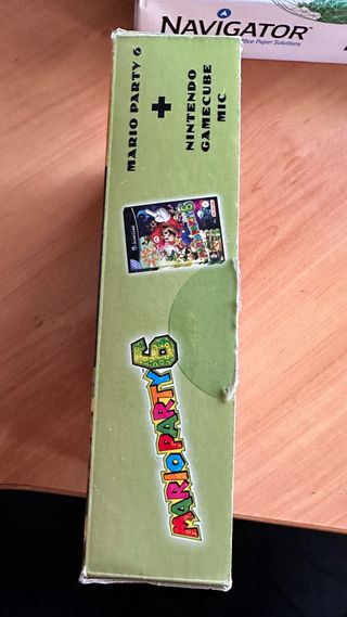 Mario Party 6 GameCube con Micrófono y Manual