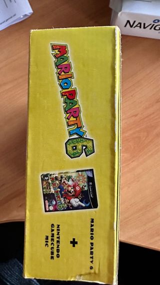 Mario Party 6 GameCube con Micrófono y Manual