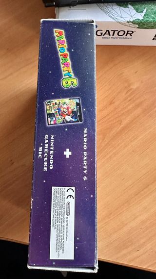 Mario Party 6 GameCube con Micrófono y Manual