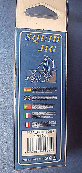 Señuelo para pesca Yamashita BPS Fish Squid Jig 6c