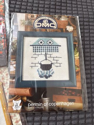 Pequeños Kits Punto de Cruz DMC Permin Copenhagen