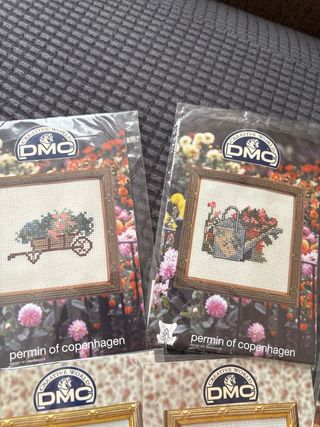 Pequeños Kits Punto de Cruz DMC Permin Copenhagen