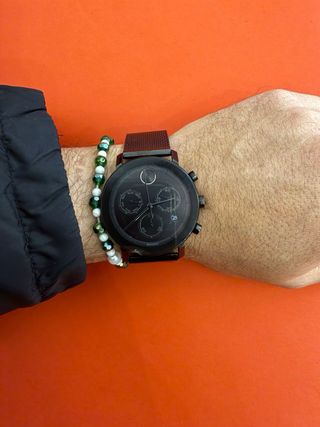 Movado Bold Reloj Malla Acero Negro