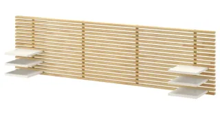 Cabecero Ikea Mandal, palilleria de madera