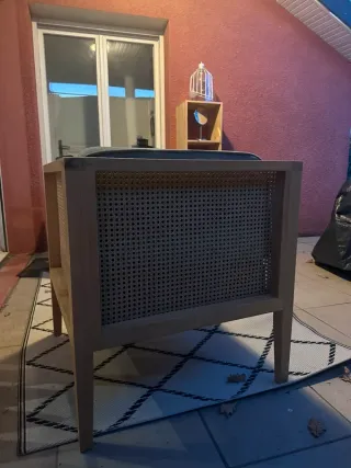 2 Sillones de Exterior Ratán y Madera