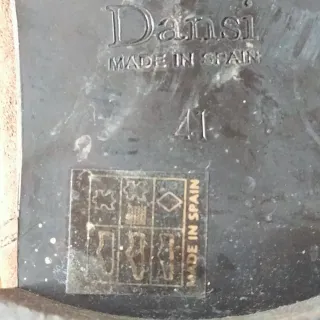 Botines Dansi Ante Marrones