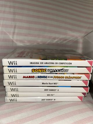 Nintendo Wii + 7 Juegos