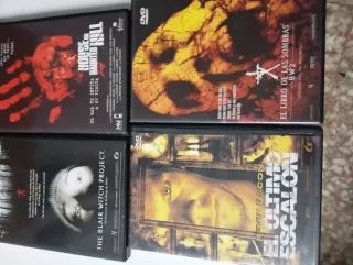 Lote 4 Películas Terror DVD (Español)