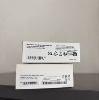 NUOVI Apple Cavo 1M USBC + Caricatore 2025 20W