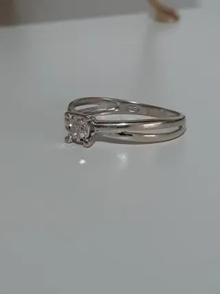 Anillo Oro 18kt Diamante