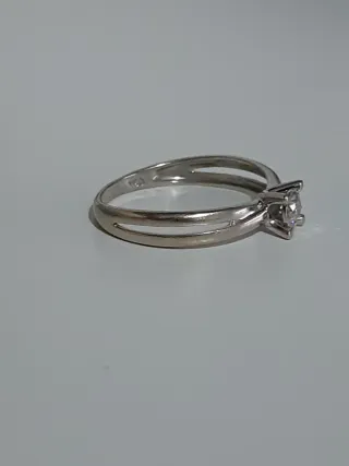 Anillo Oro 18kt Diamante
