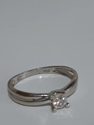 Anillo Oro 18kt Diamante