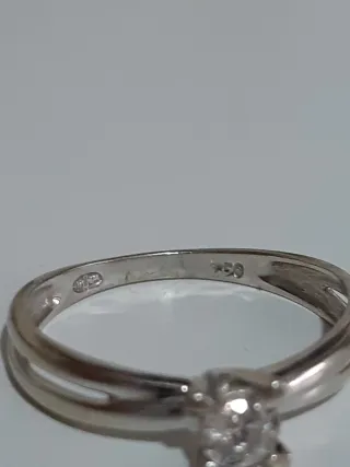 Anillo Oro 18kt Diamante