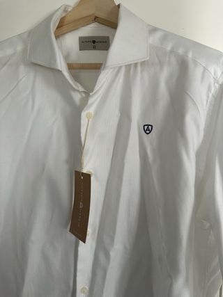 Camisa de vestir blanca Álvaro Moreno Talla L