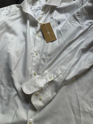 Camisa de vestir blanca Álvaro Moreno Talla L